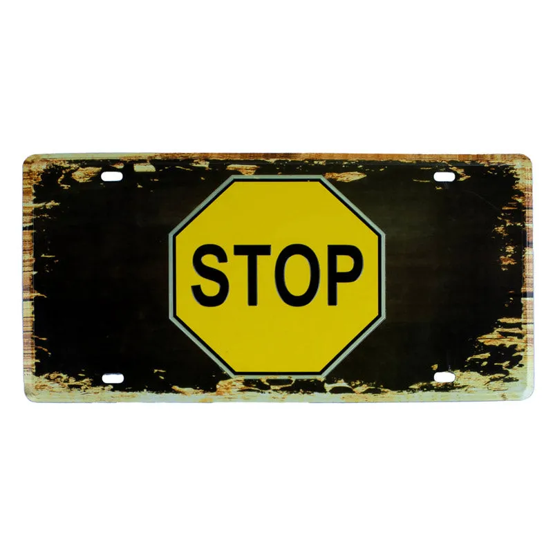 Stop Metal Wall Accent media 3