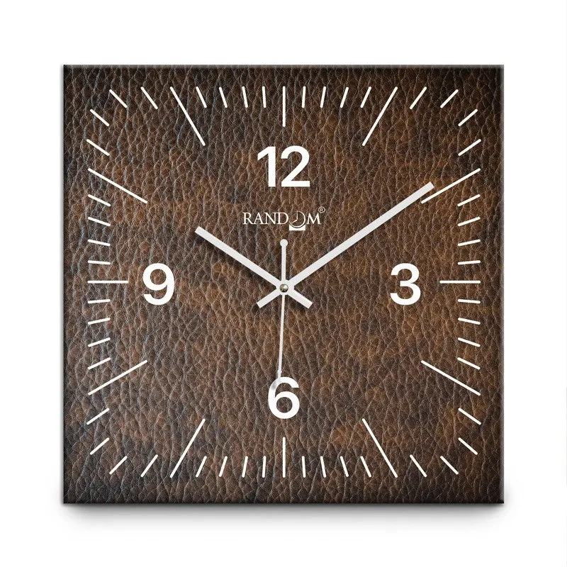 Velox Analog Wall Clock - Brown media 3