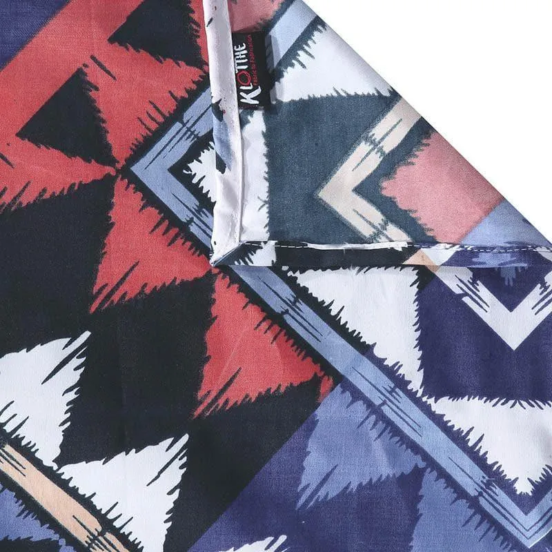 Megan Abstract Bedsheet - 150 GSM media 5