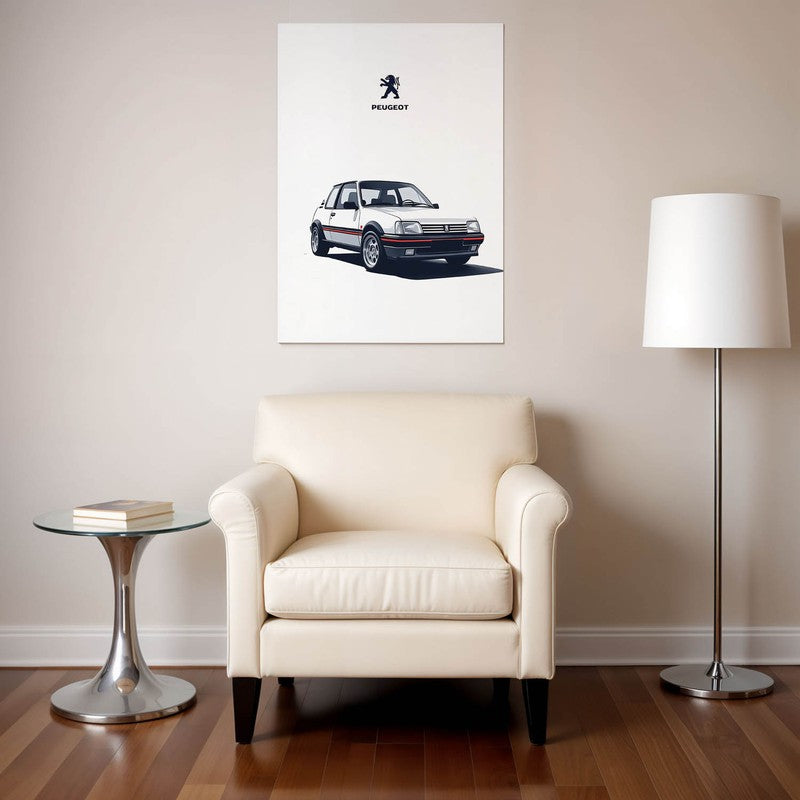 Peugeot Performance Wall Poster