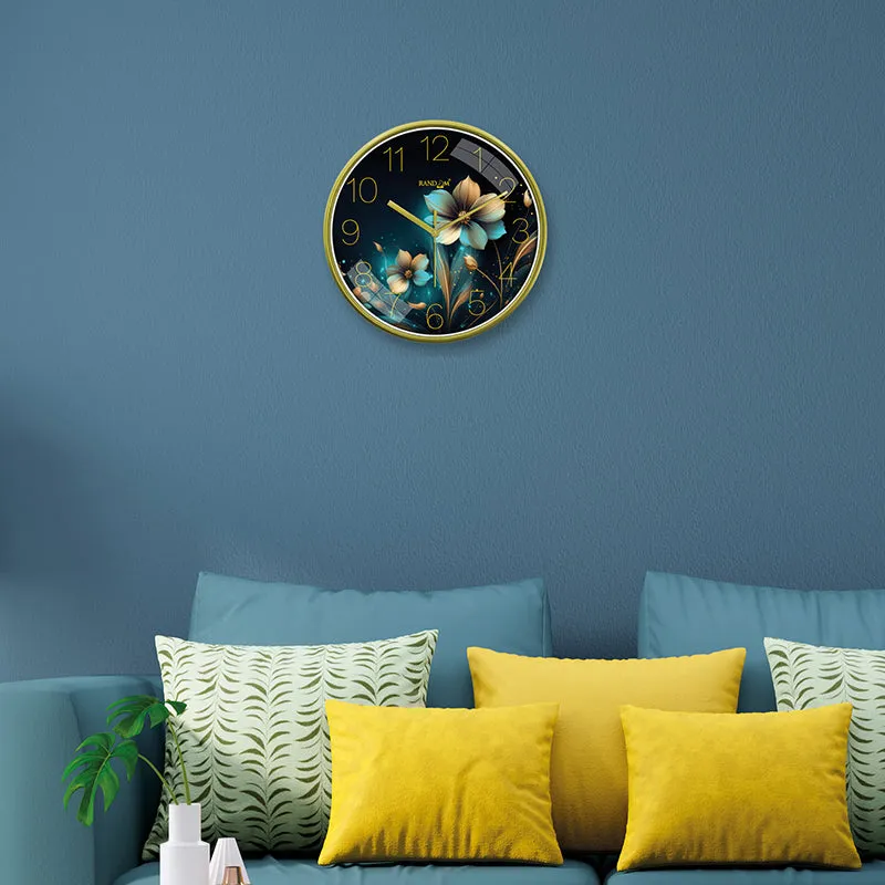 Etherea I Plastic Analog Wall Clock media 3