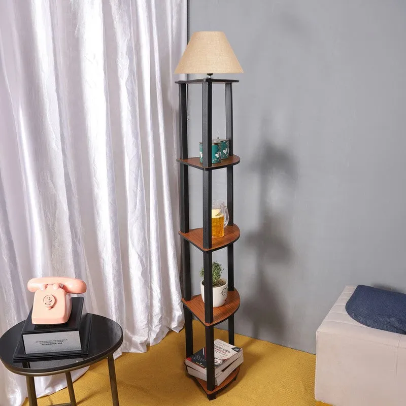Opulent Beam Floor Lamp (Beige) media 3