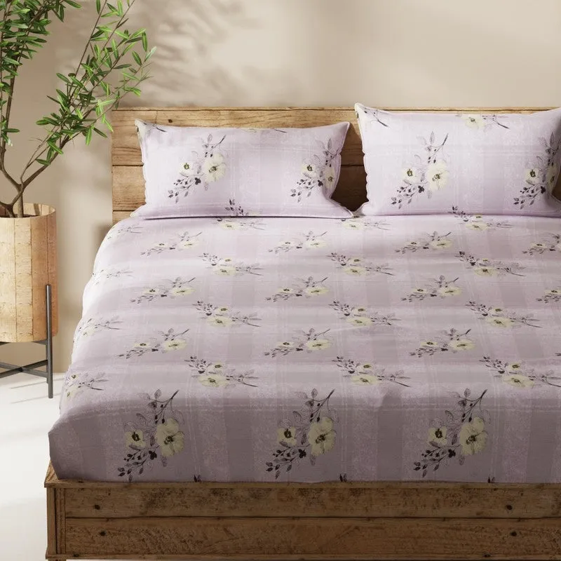 Elvon Bedsheet (Purple) - 115 GSM media 4