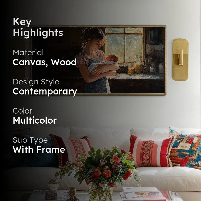 Adore Canvas Wall Painting With Frame media 2