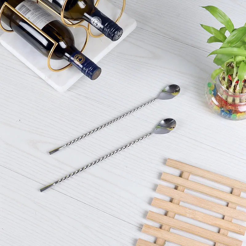 Mixline Bar Spoon (Nickel) - Set Of Two media 1