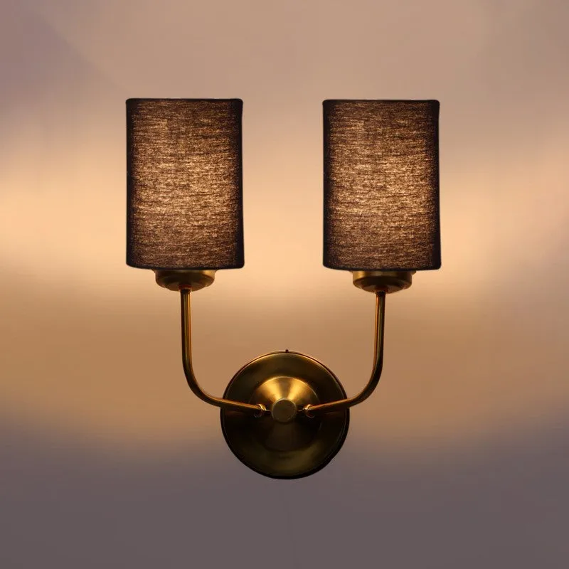 Lumoire Duo Metal Wall Lamp - Gold,Black media 6