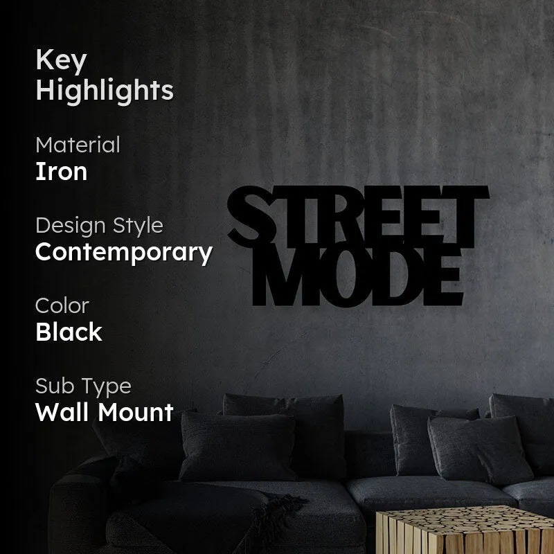 Street Mode Iron Wall Accent media 2