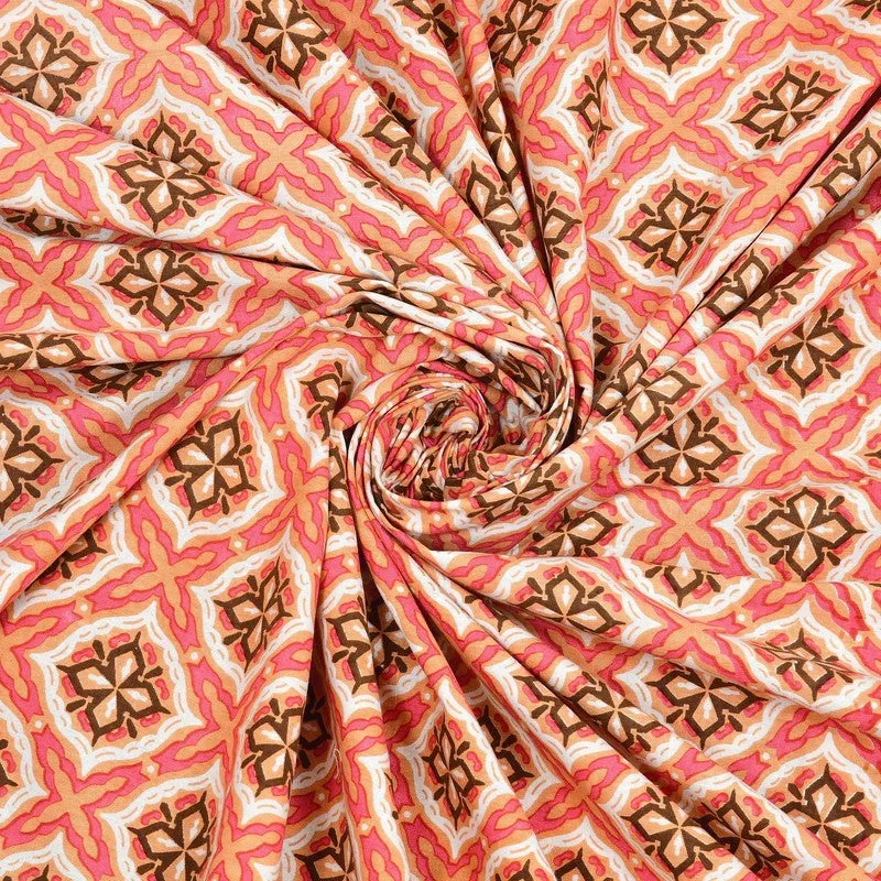 Formy Cotton Bedsheet (Rust) - 240 TC media 5