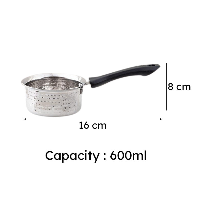 Serendipity Hammered Saucepan - 600 ML / 5 Inches media 6