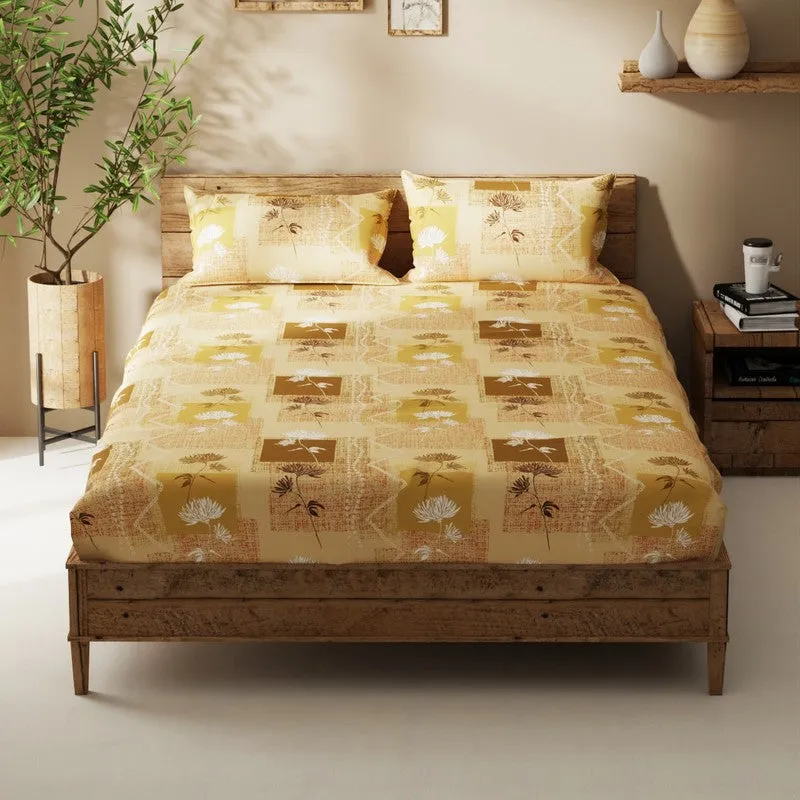 Geynar Bedsheet (Yellow) - 115 GSM media 3