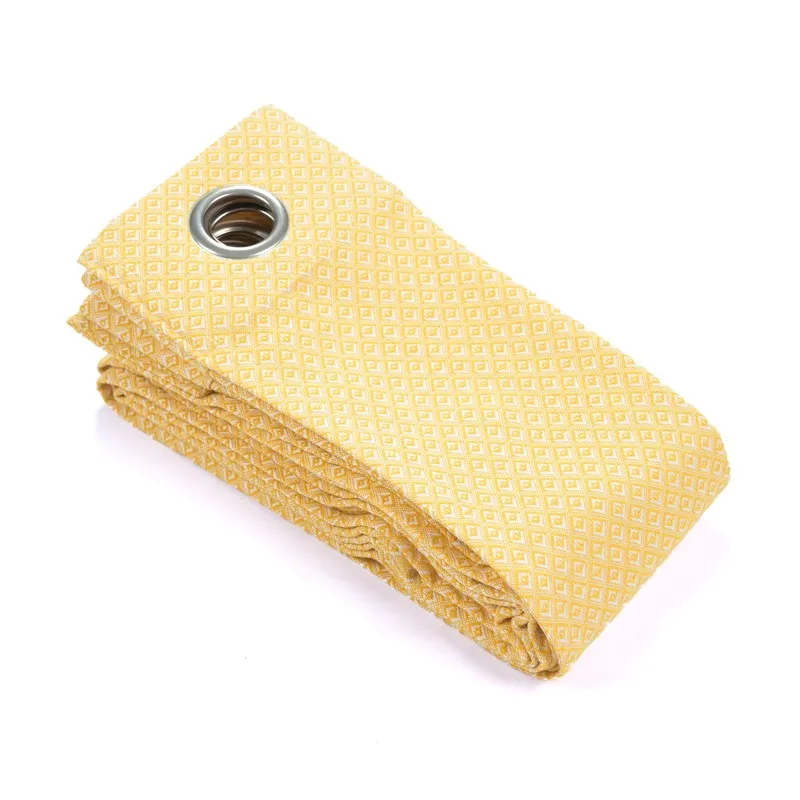Form Ease Cotton Room Darkening Curtains - Yellow media 7