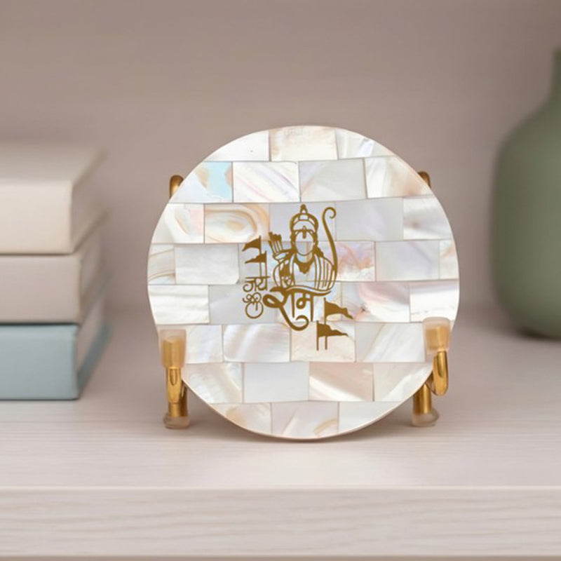 Jai Shree Ram Mother Of Pearl Religious Accent