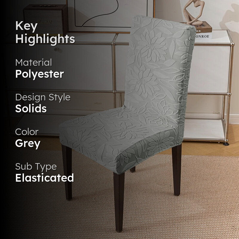 Serena Chair Cover - Light Grey media 2