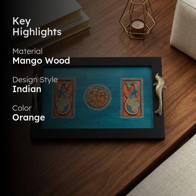 Kalini Wooden Tray media 2