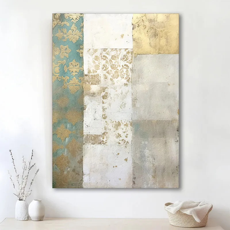 Gilded Patterns I Wall Art media 2