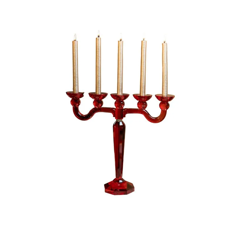 Opulent Crystal Candle Holder media 5