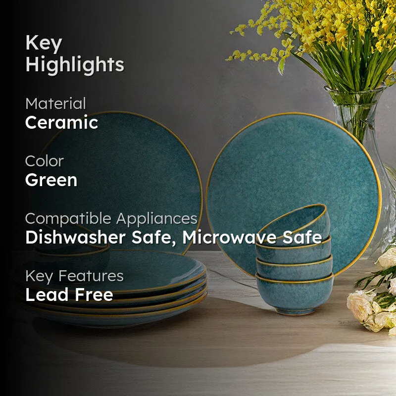 Careina Ceramic Dinner Set - 12 Piece Set media 2