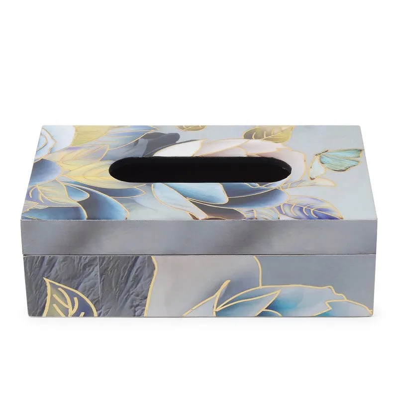 Rosy Wooden Tissue Holder media 4