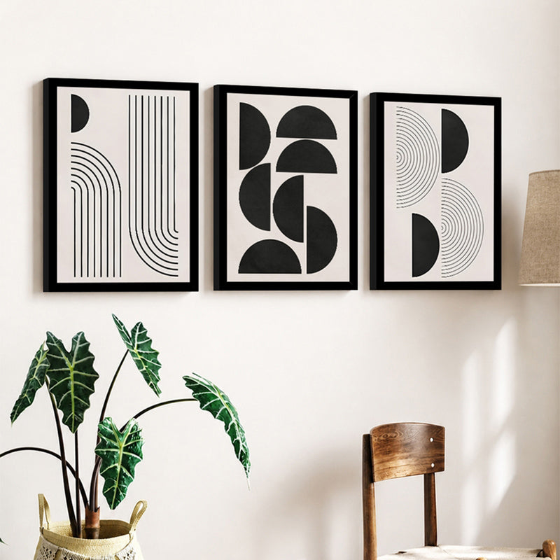 ShapeTheory Geometric Wall Art - Set Of Three media 3