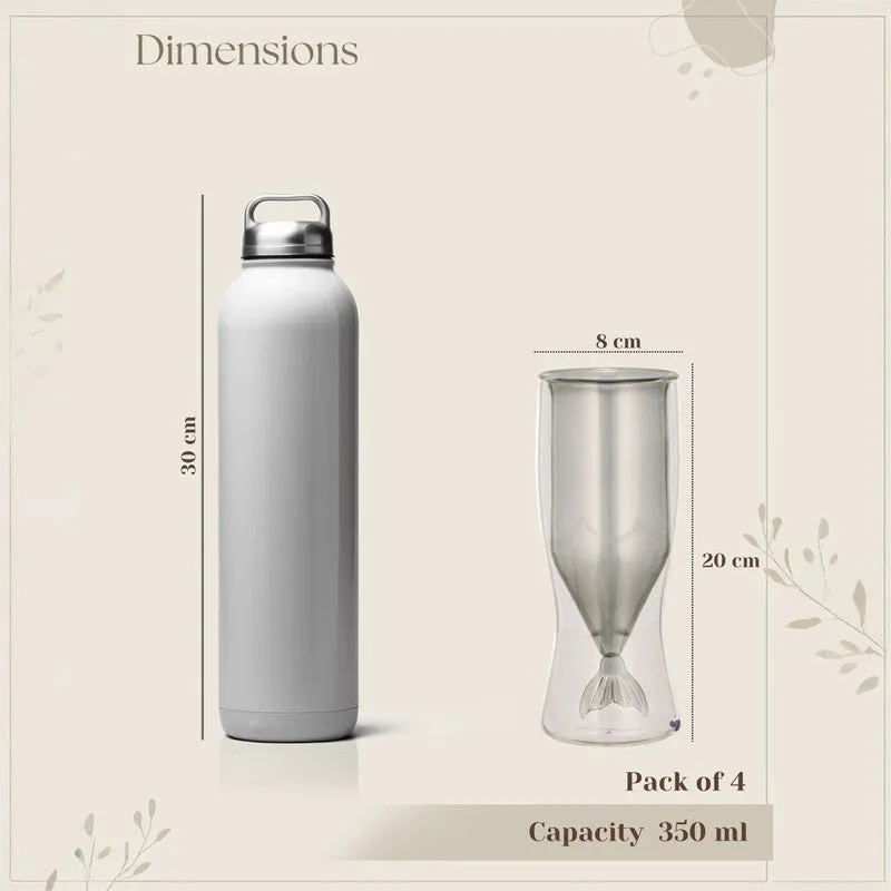 Orvian Beer Glass(250 mL) - Set Of Two media 8