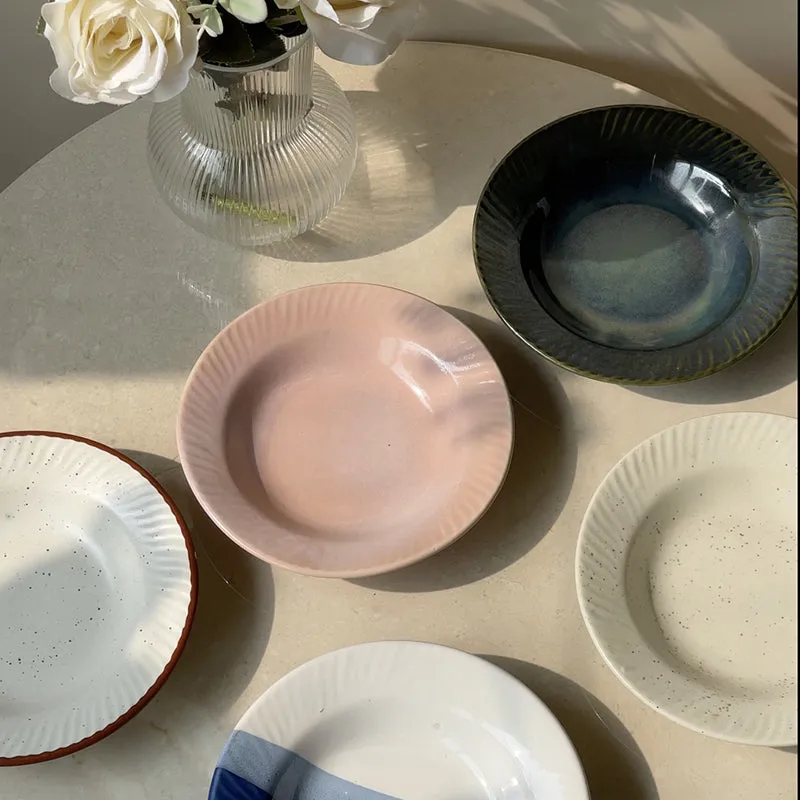 Raisel Ceramic Pasta Plate - Set Of Five media 5