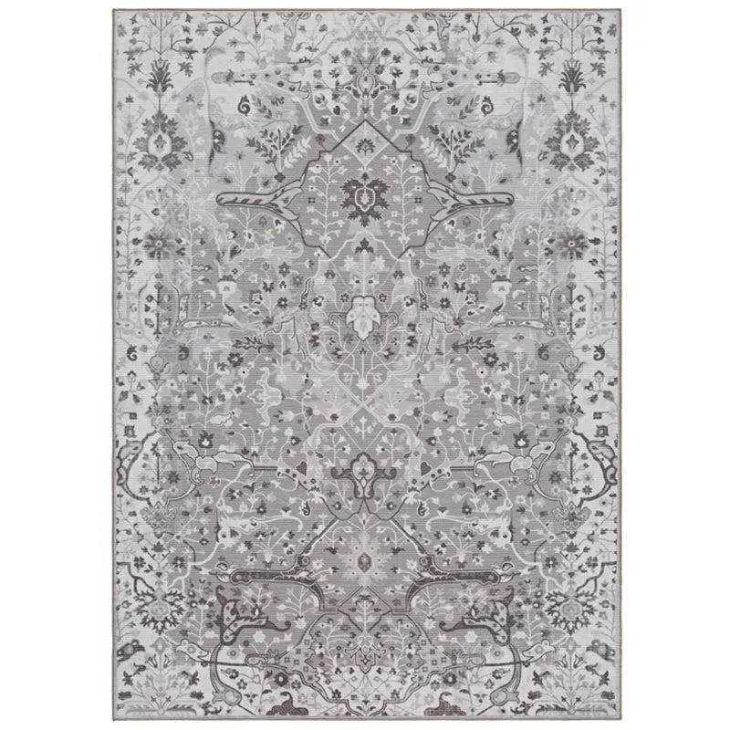 Qamra Ethnic Carpet - Ash media 1