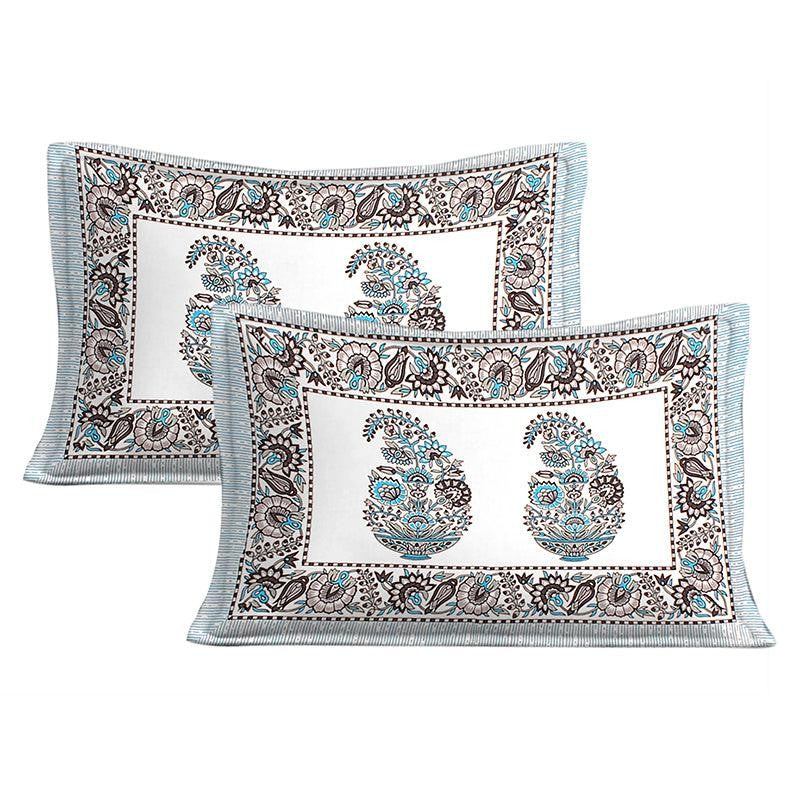 Shara Ethnic Cotton Bedsheet - 180 TC media 5