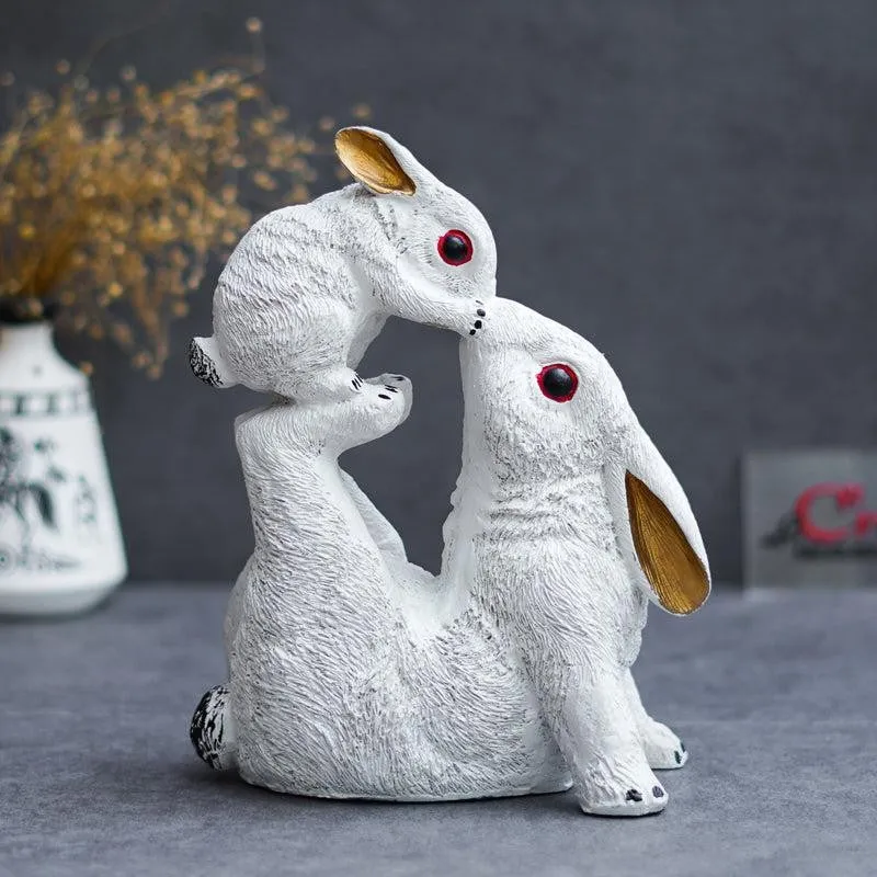 Bunny Mom Balance Showpiece media 1