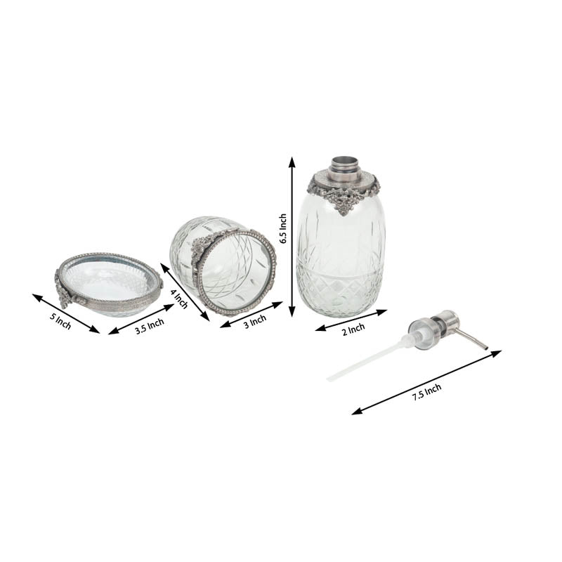 Alphi Bathroom Set - Silver media 5