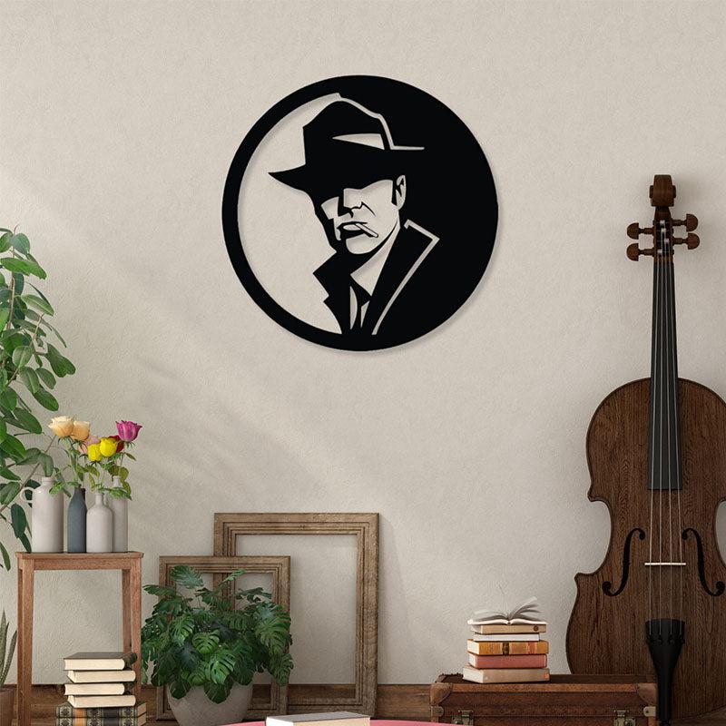 Sherlock Holmes Black Iron Wall Accent