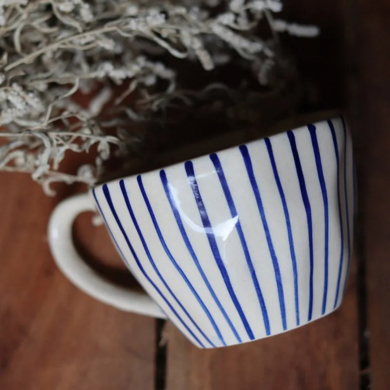 Vomo Ceramic Tea Cup (220 mL Each) - Set of Six media 1