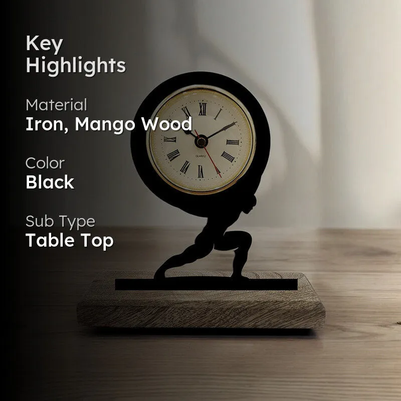 Atlas Analog Table Clock media 2