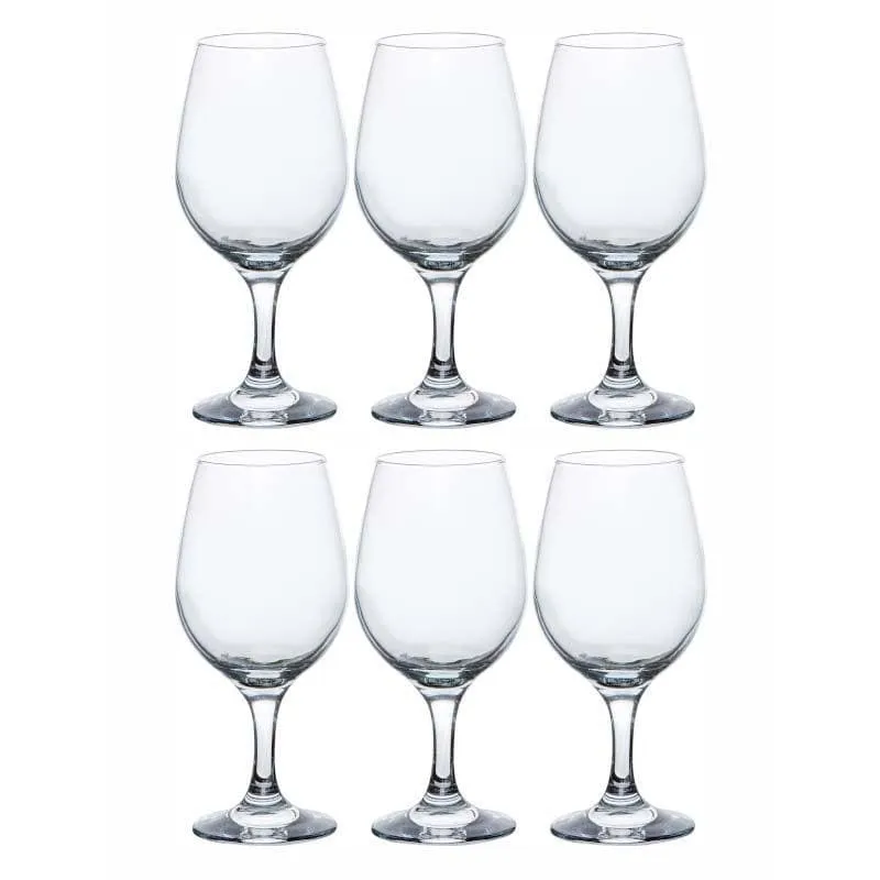 Pasabahce Pempli Red Wine Glasses (395 ML) - Set Of Six media 5