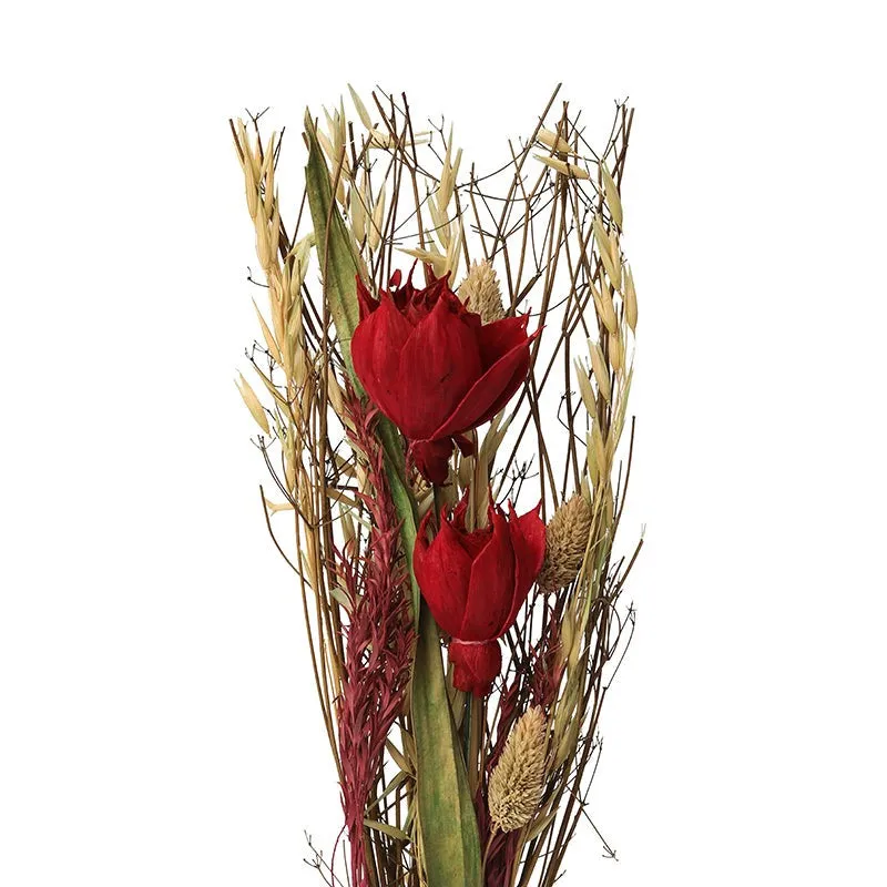 Roseair Artifcial Flower With Glass Vase media 3