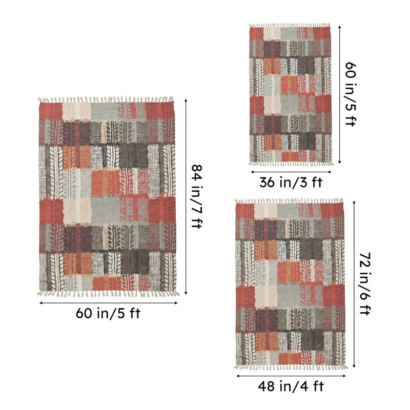 Patchwork Handloom Dhurries media 12