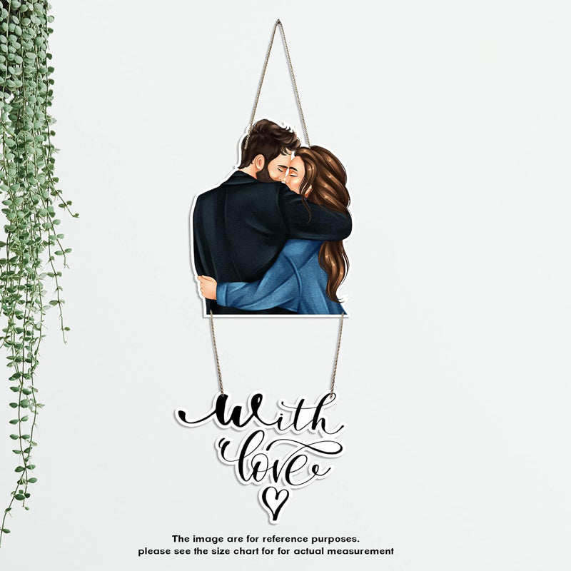 Couple With Love II Polyester & MDF Wall Hanging media 6