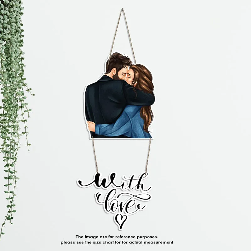 Couple With Love II Polyester & MDF Wall Hanging media 6