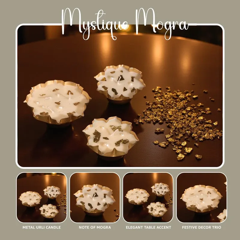 Ivory Glow Candle - Set Of Three media 7