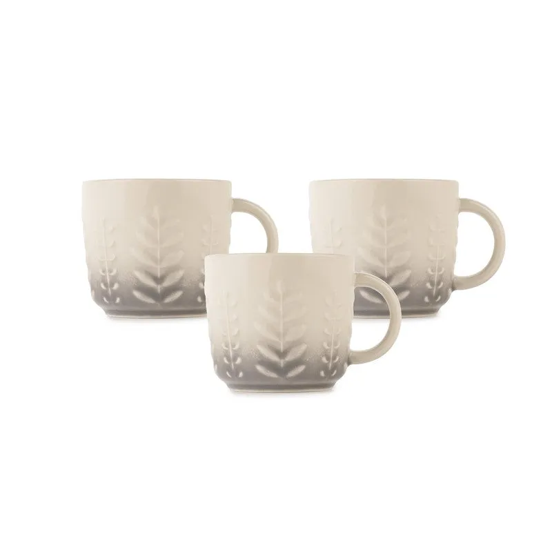 Calista Porcelain Tea Cup (200 mL Each,Grey) - Set Of Six media 5