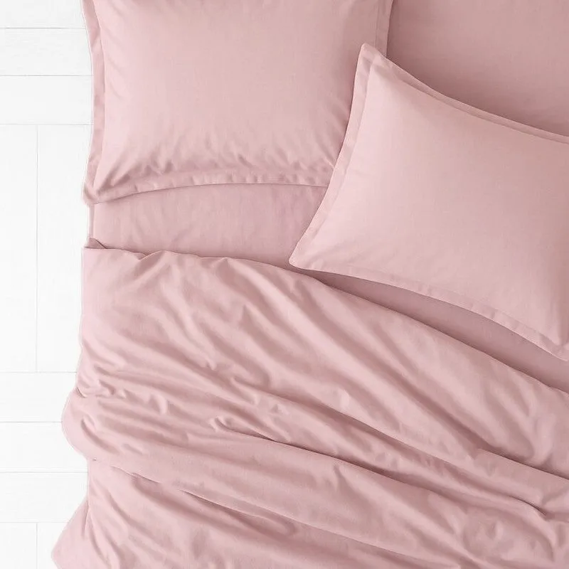 SoloTone Cotton Bedsheet (Pink) - 600 TC media 8