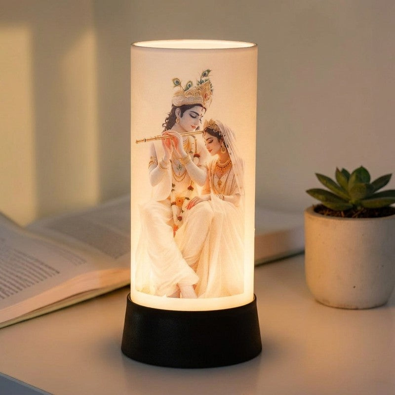 Eternal Love Krishna Handmade Table Lamp