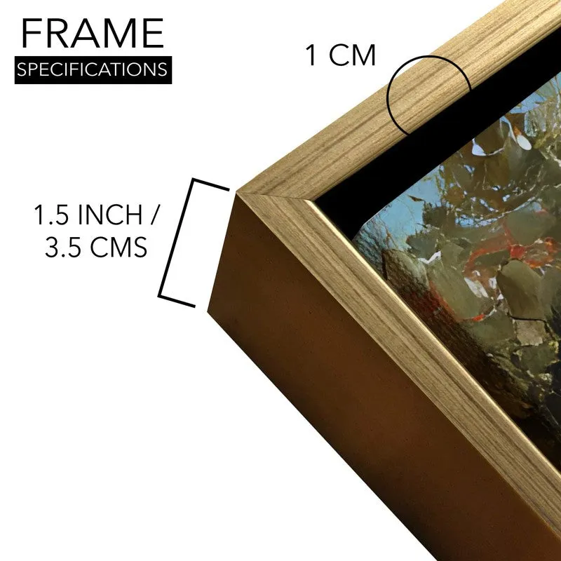 Convivio Canvas Wall Painting With Frame media 6