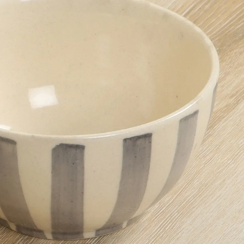 ServeScape Snack Bowls (Grey,White,200 mL Each) - Set Of Six media 5