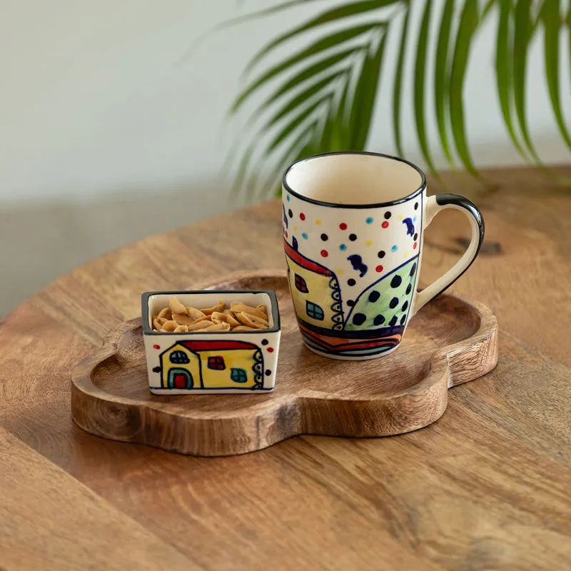 Coastal Ceramic Coffee Mug - Three Piece Set media 1