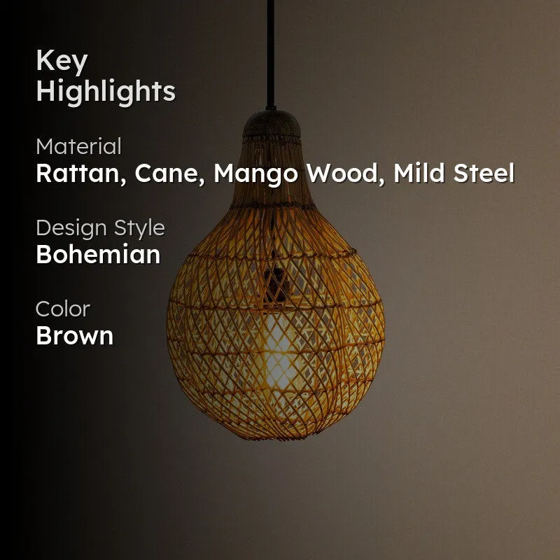 Orange Tree Cage Ceiling Lamp media 2