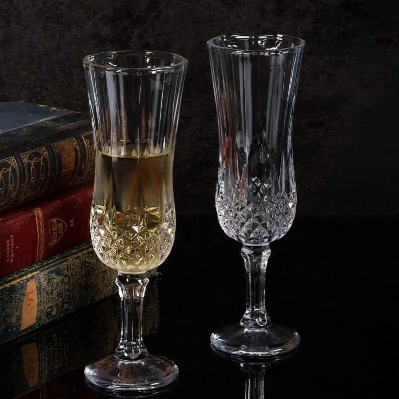 Madeira Flute Glasses (160 ml ) - Set of Six media 1