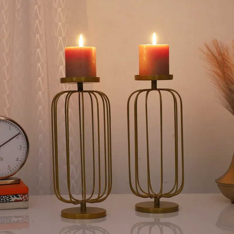 Lumi Abstract Candler Holder - Set Of Two media 4