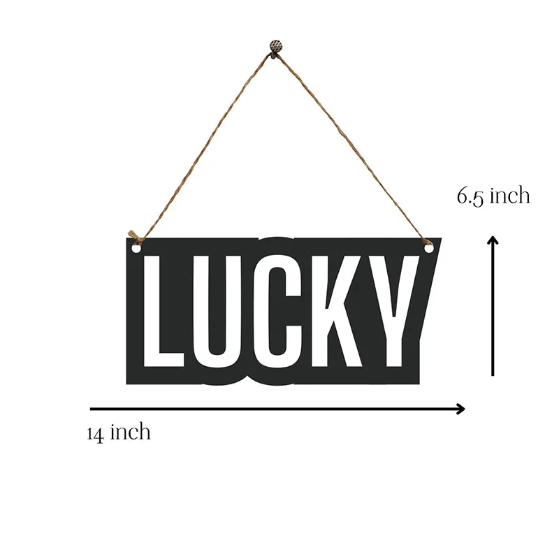 Lucky Mild Steel Wall Accent media 5