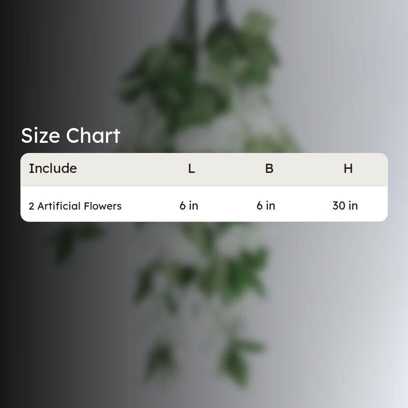 Faux Lush Hanging Bougainvillea - White - 2.5 Feet media 4