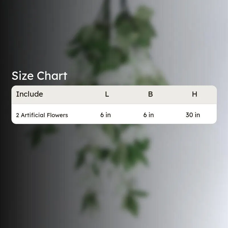 Faux Lush Hanging Bougainvillea - White - 2.5 Feet media 4